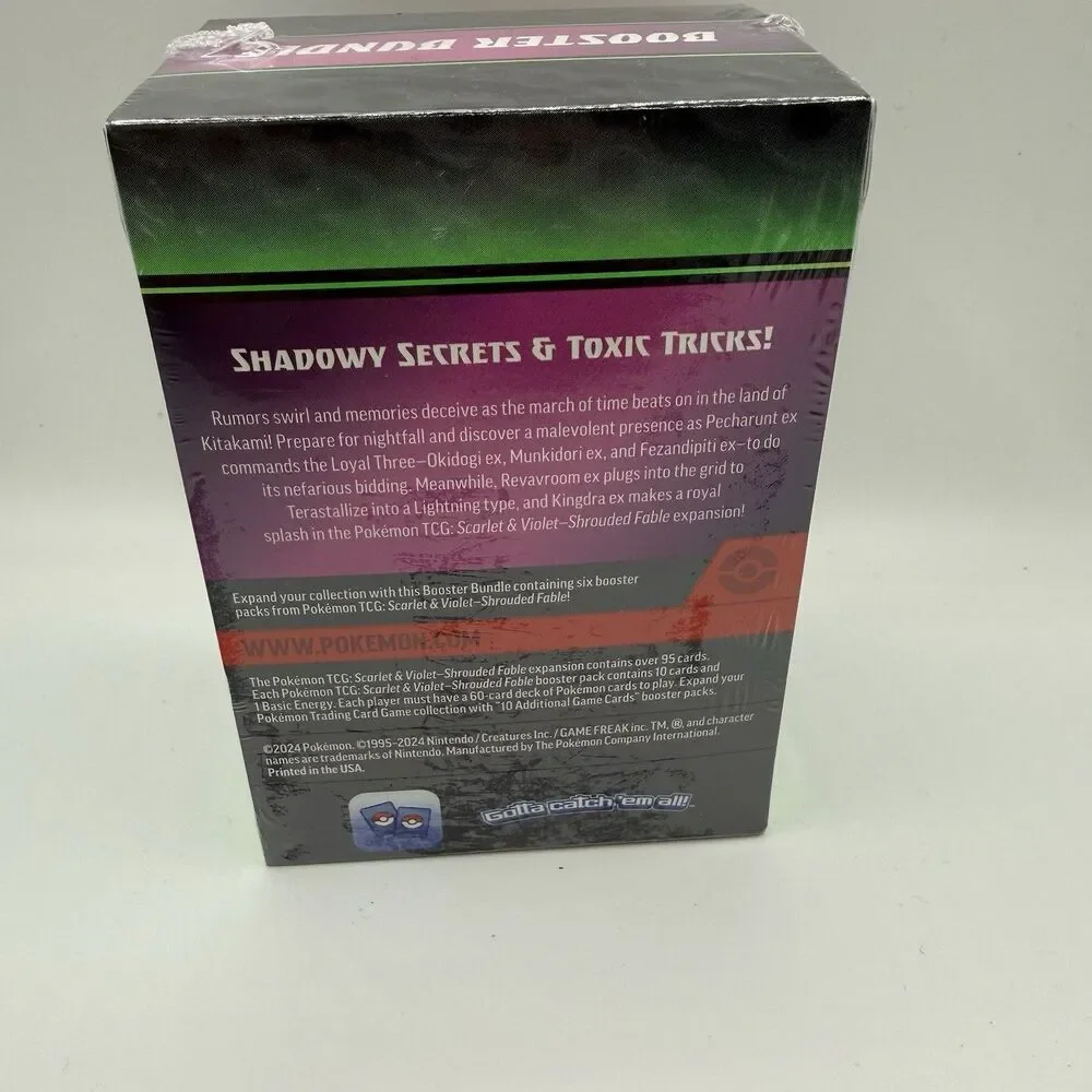 Pokémon TCG: Scarlet & Violet - Shrouded Fable Booster Bundle English 2024